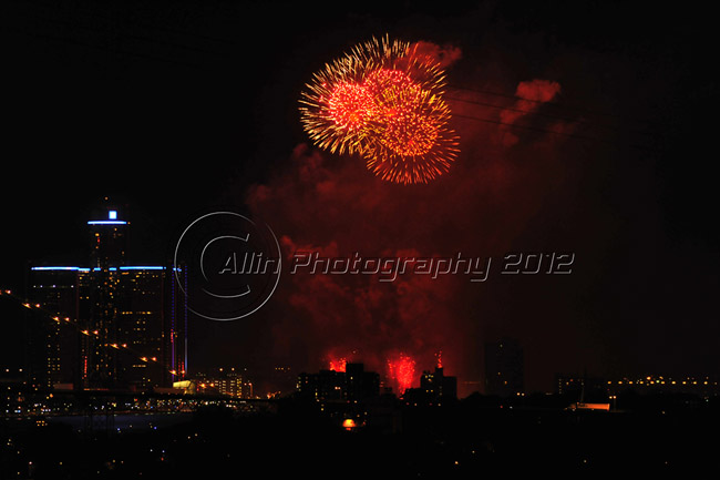 Detroit Fireworks 2012 5559
