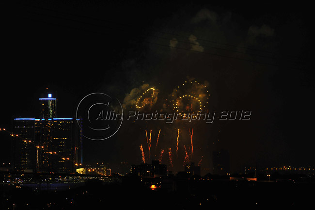 Detroit Fireworks 2012 5584