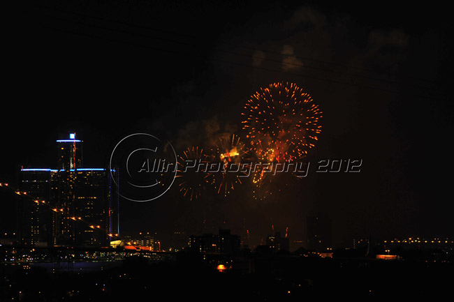 Detroit Fireworks 2012 5593