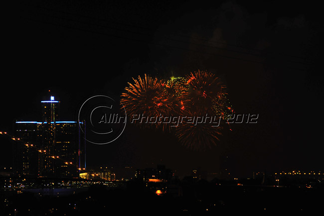 Detroit Fireworks 2012 5599