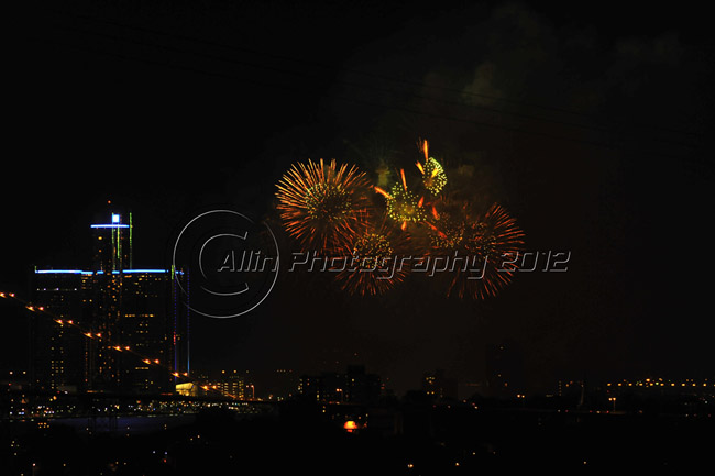 Detroit Fireworks 2012 5601