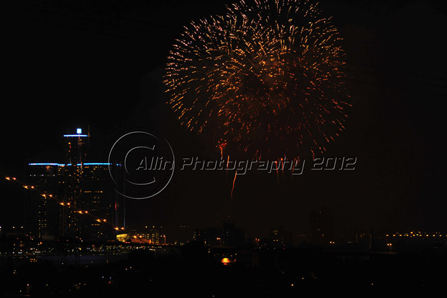 Detroit Fireworks 2012 5640