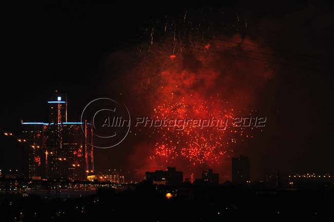 Detroit Fireworks 2012 5649