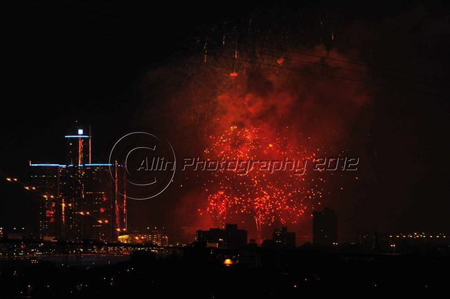 Detroit Fireworks 2012 5651