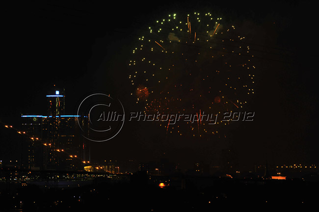 Detroit Fireworks 2012 5658